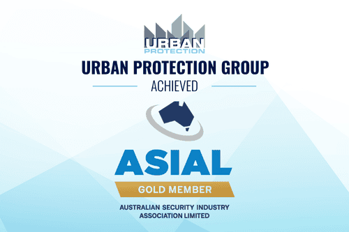 Urban Protection Group ASIAL Gold Corporate Membership recognition