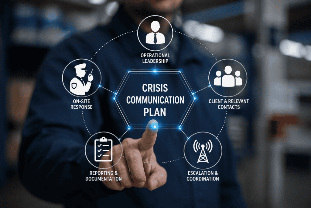 UPG crisis communication plan photo